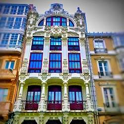 Architecture, building facade